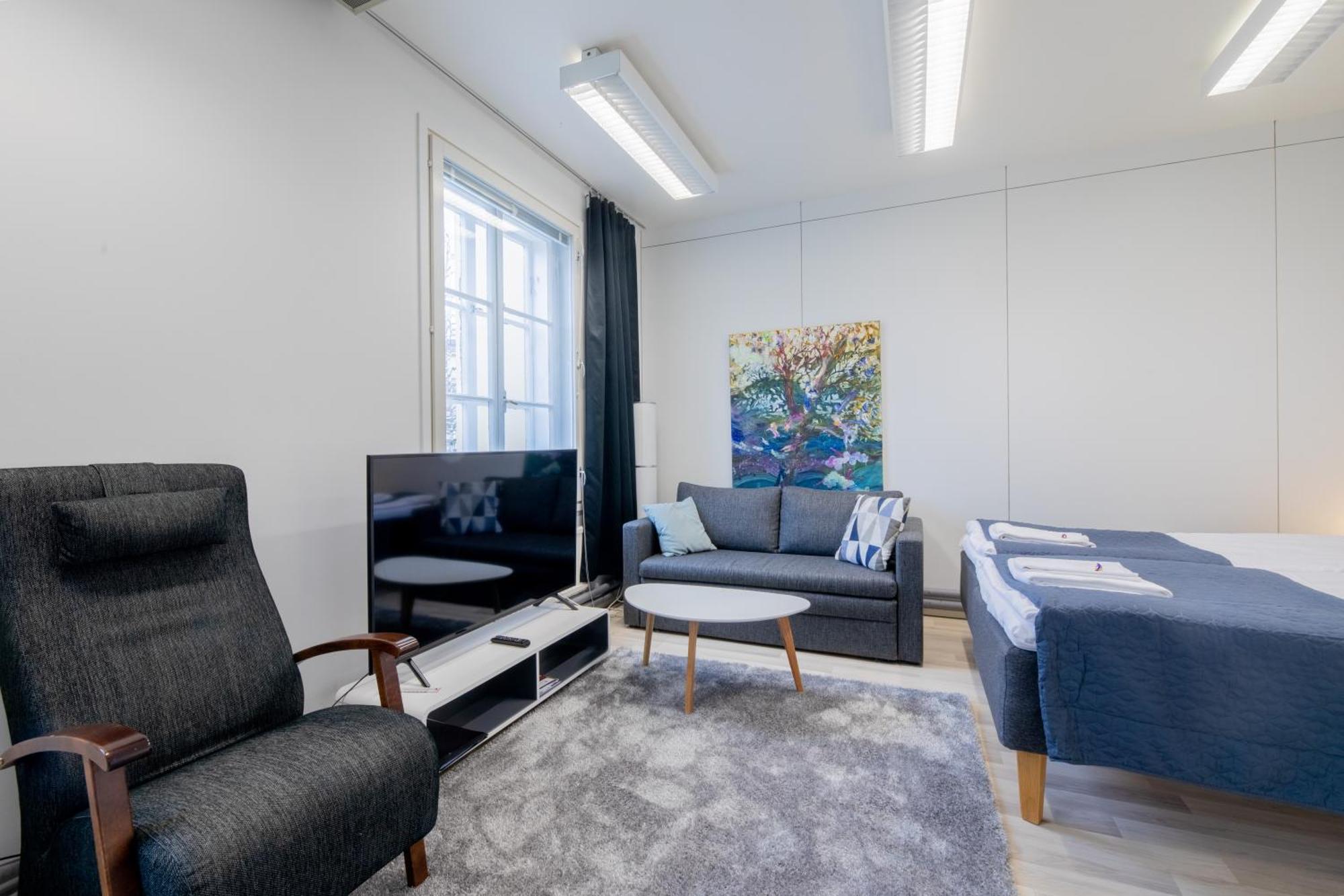 Tyylikaes City Studio, Terassi Ja Ilmainen Parkki Vanha Postitalo Varkaus Extérieur photo